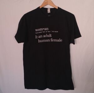 Women Definition T Shirt Female Power Graphic T Shirt Medium